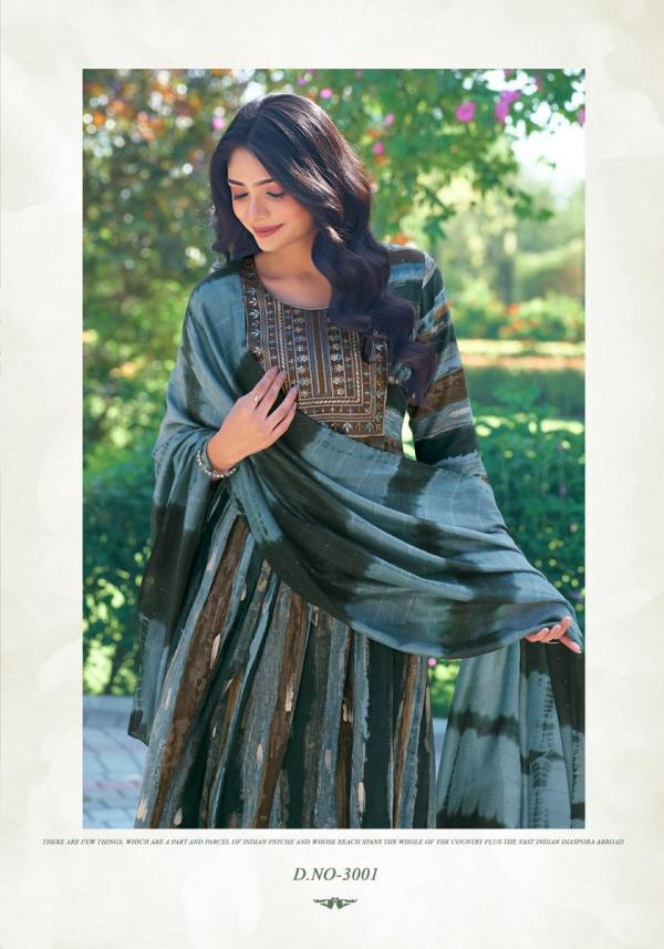 Mystic9 Shanaya Vol-3 – Umbrella Cut Kurti With Pant & Dupatta